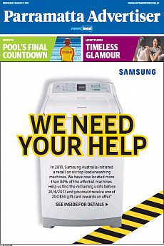 Parramatta Advertiser - March 29th 2017