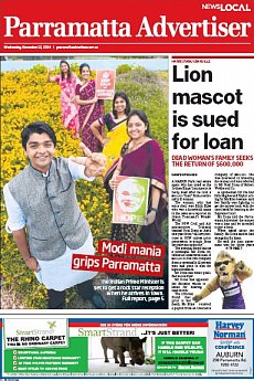 Parramatta Advertiser - November 12th 2014